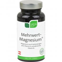 NICAPUR Mehrwert-Magnesium Kapseln 60 St Kapseln