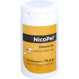 NICOPEL Nicotinamid 500 mg Kapseln 60 St.