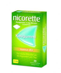 NICORETTE 4 mg freshfruit Kaugummi 30 St