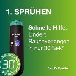 NICORETTE Fruit & Mint Spray 1 mg/Sprühstoß NFC 2 St.