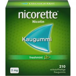 NICORETTE Kaugummi 2 mg freshmint 210 St.