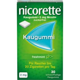 NICORETTE Kaugummi 2 mg freshmint 30 St.