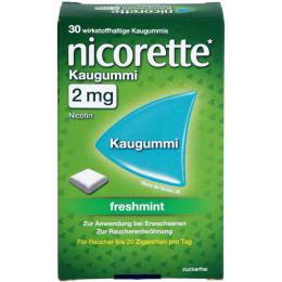 NICORETTE Kaugummi 2 mg freshmint 30 St.