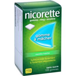 NICORETTE Kaugummi 4 mg freshmint 105 St.