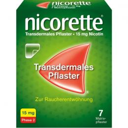 NICORETTE TX Pflaster 15 mg 7 St.