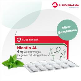 NICOTIN AL 4 mg wirkstoffh.Kaugummi mit Minzgeschm 96 St.