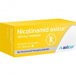 NICOTINAMID axicur 200 mg Tabletten 100 St.
