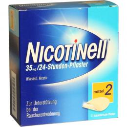NICOTINELL 14 mg / 24-Stunden-Pflaster 21 St Pflaster transdermal