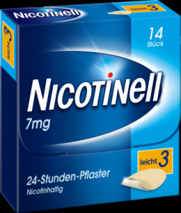 NICOTINELL 7 mg/24-Stunden-Pflaster 17,5mg 14 St