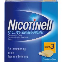 NICOTINELL 7 mg/24-Stunden-Pflaster 17,5mg 7 St.