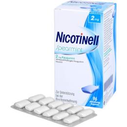 NICOTINELL Kaugummi Spearmint 2 mg 96 St.