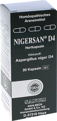 NIGERSAN D 4 Kapseln 20 St