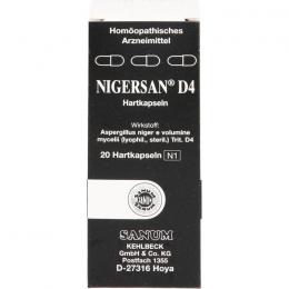 NIGERSAN D 4 Kapseln 20 St.