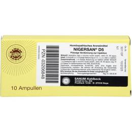 NIGERSAN D 5 Ampullen 10 ml