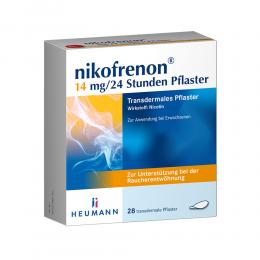 NIKOFRENON 14 mg/24 Stunden Pflaster transdermal 28 St Pflaster transdermal