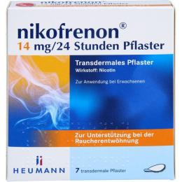 NIKOFRENON 14 mg/24 Stunden Pflaster transdermal 7 St.