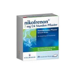 NIKOFRENON 7 mg/24 Stunden Pflaster transdermal 28 St Pflaster transdermal