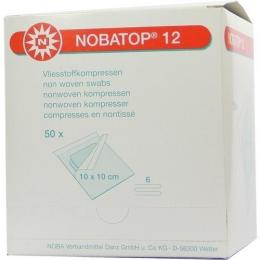 NOBATOP 12 Kompressen 10x10 cm steril 100 St.