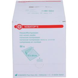 NOBATOP 8 Kompressen 10x20 cm steril 100 St.
