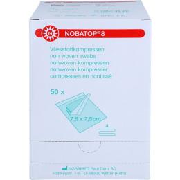 NOBATOP 8 Kompressen 7,5x7,5 cm steril 100 St.