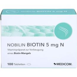 NOBILIN Biotin 5 mg N Tabletten 100 St.
