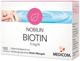 NOBILIN Biotin 5 mg N Tabletten 100 St Tabletten