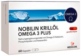 NOBILIN Krillöl Omega-3 Plus Kapseln 60 St Kapseln