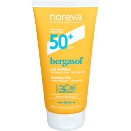 NOREVA Bergasol unsichtbare Sonnenmilch LSF 50+ 150 ml