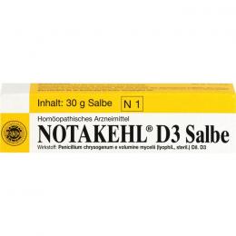 NOTAKEHL D 3 Salbe 30 g