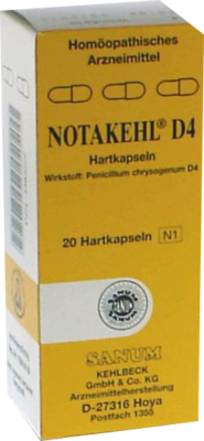 NOTAKEHL D 4 Kapseln 20 St