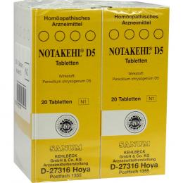 NOTAKEHL D 5 10 X 20 St Tabletten