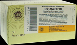 NOTAKEHL D 5 Ampullen 50X1 ml
