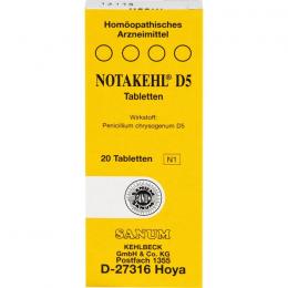 NOTAKEHL D 5 Tabletten 20 St.