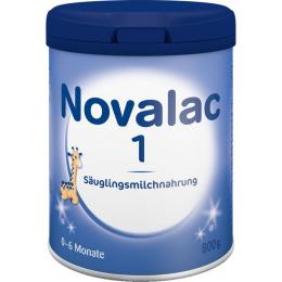 NOVALAC 1 Säuglings-Milchnahrung Pulver 0-6 Monate 800 g