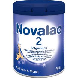 NOVALAC 2 Folge-Milchnahrung Plv.nach dem 6.Monat 800 g