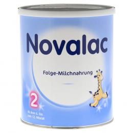 NOVALAC 2 Standard Folge-Milch 6-12 Monate 800 g Pulver