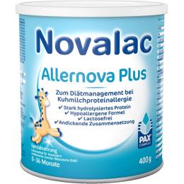 NOVALAC Allernova Plus Spezialnahrung 0-36 Mon.Plv 400 g