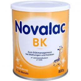 NOVALAC BK Spezialnahr.b.Bläh.u.Koliken 0-12 M. 800 g