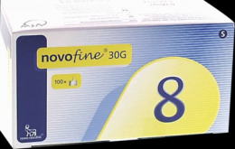 NOVOFINE 8 Kanülen 0,30x8 mm 30 G thinwall 100 St