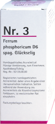 NR.3 Ferrum phosphoricum D 6 spag.Glckselig 50 ml