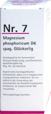 NR.7 Magnesium phosphoricum D 6 spag.Glckselig 50 ml