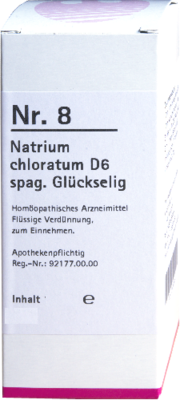 NR.8 Natrium chloratum D 6 spag.Glckselig 50 ml