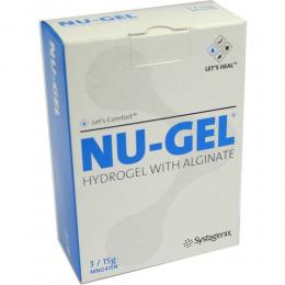 Ein aktuelles Angebot für NU GEL Hydrogel MNG415N 3 X 15 g Gel Wundheilung - jetzt kaufen, Marke 3M Healthcare Germany GmbH.