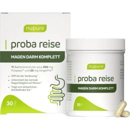 NUPURE proba reise Magen Darm Komplett Kapseln 30 St.