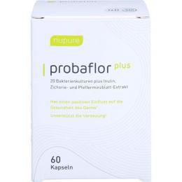 NUPURE probaflor plus Probiotika Darmgesundh.Kps 60 St. (22,14 g)