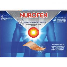 NUROFEN 24-Stunden Schmerzpflaster 200 mg 4 St.