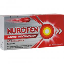 NUROFEN 400 mg Weichkapseln 30 St Weichkapseln