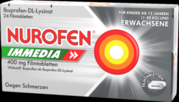 NUROFEN Immedia 400 mg Filmtabletten 24 St