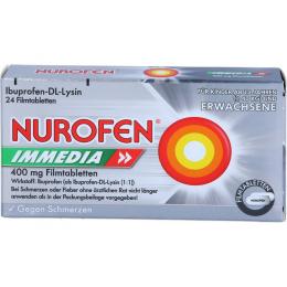 NUROFEN Immedia 400 mg Filmtabletten 24 St.