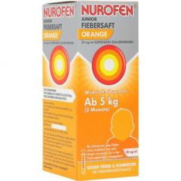 NUROFEN Junior Fiebersaft Orange 20 mg/ml 100 ml